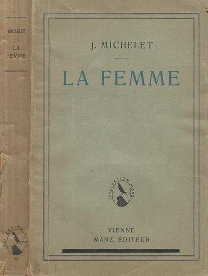La femme - Jules Michelet - copertina