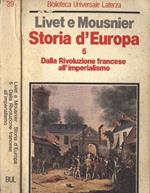 Storia d' Europa Vol. 5. Dalla Rivoluzione francese all' imperialismo