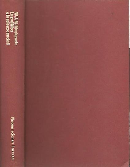 La politica e le scienze sociali - copertina