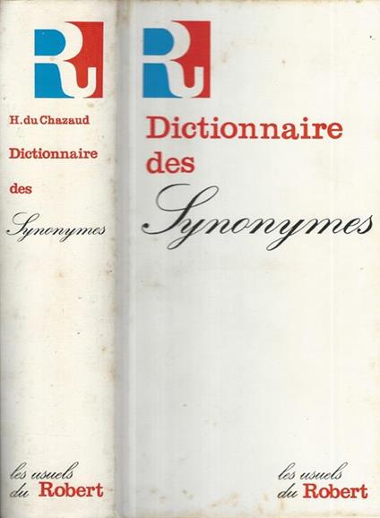 Dictionnaire des Synonymes - copertina
