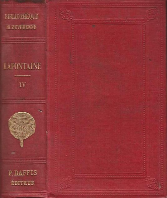 Oeuvres complètes de La Fontaine - Jean de La Fontaine - copertina