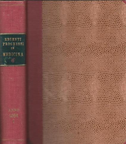Recenti progressi in medicina 1966 - copertina