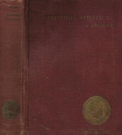 Principi di economia politica - Camillo Supino - copertina