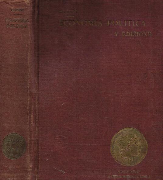 Principi di economia politica - Camillo Supino - copertina