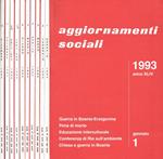 Aggiornamenti Sociali anno XLIV