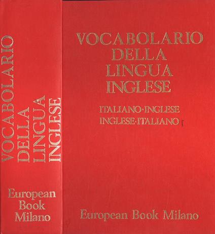 Vocabolario della lingua inglese. Italiano - inglese, inglese - italiano - copertina