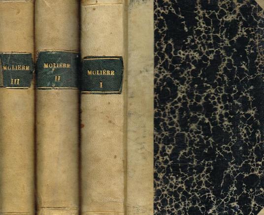 Oeuvres completes de Moliere 3voll. - Molière - copertina
