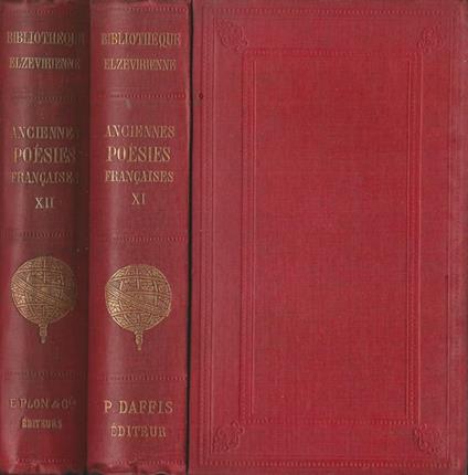 Recueil de Poésies françaises des XV et XVI siècle. Morales, Facétieuses, Historiques - copertina