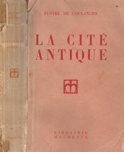 La cité antique - Fustel de Coulanges - copertina