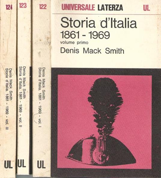 Storia d'Italia 1861-1969 - Denis Mack Smith - copertina