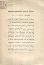 Sopra alcune applicazioni della reazione del Williamson. Estratto dal Bollettino della Società Eustachiana