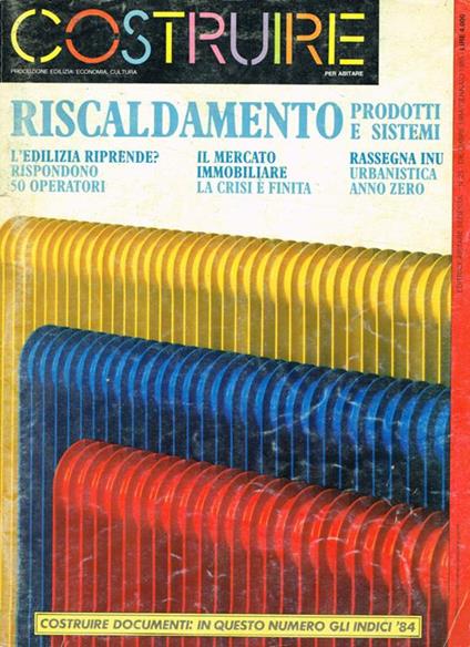 Costruire per abitare. Produzione edilizia, economia, cultura. N.25 - Leonardo Fiori - copertina