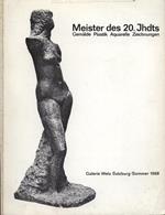 Meister des 20 Jhdts. Gemalde, plastik, aquarelle, zeichnungen