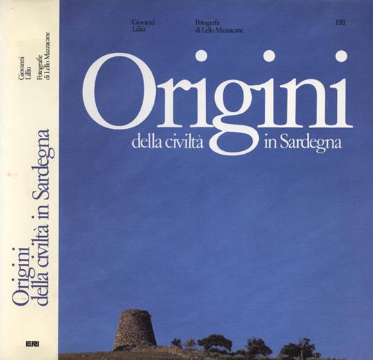 Origini della civiltà in Sardegna - Giovanni Lilliu - copertina