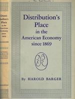 Distribution's place in the American Economy since 1869