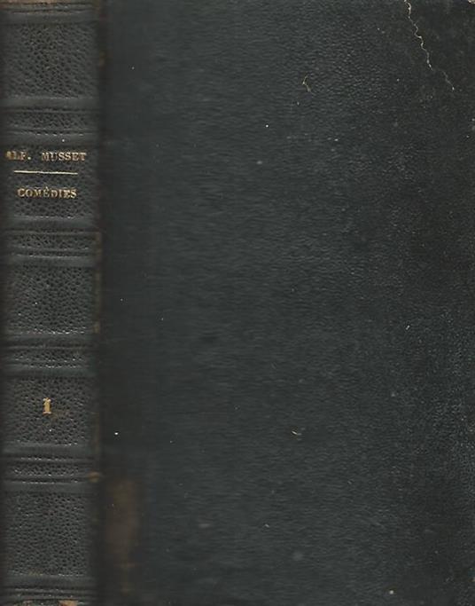 Comedies et proverbes D'Alfred Musset tomo I - Alfred de Musset - copertina