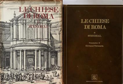 Le Chiese di Roma. di Stendhal - copertina