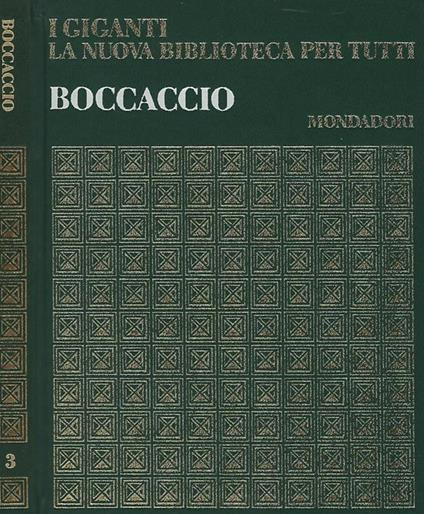 Boccaccio - copertina
