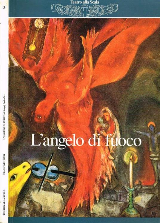 L' angelo di fuoco. Opera in cinque atti e sette quadri - Sergej Prokofiev - copertina