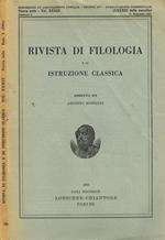 Rivista di filologia e di istruzione classica n.s.vol.XXXIX fasc.2