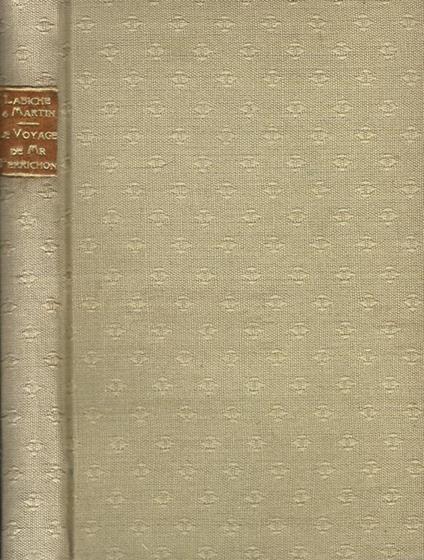 Le voyage de Monsieur Perrichon. Comédie en quatre actes - Eugéne Labiche - copertina