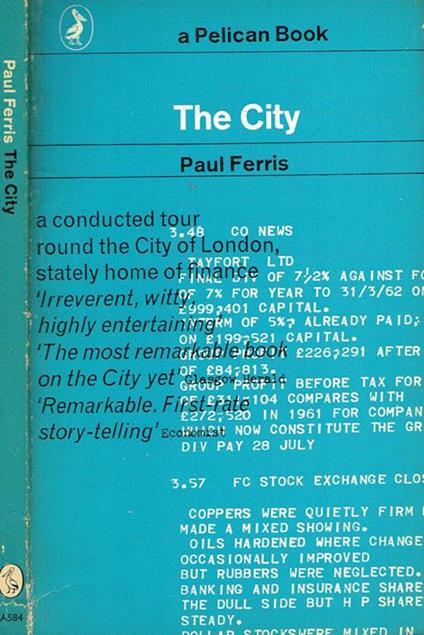 The City - Paul Ferris - copertina