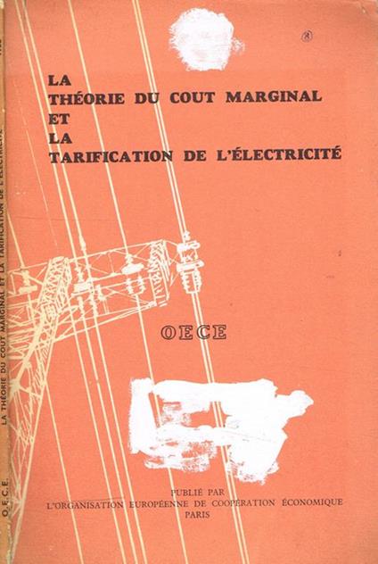 La theorie du cout marginal et la tarification de l'électricitè - copertina