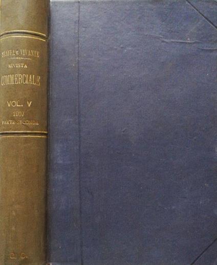 Rivista di diritto commerciale. Industriale e marittimo - A. Sraffa - copertina