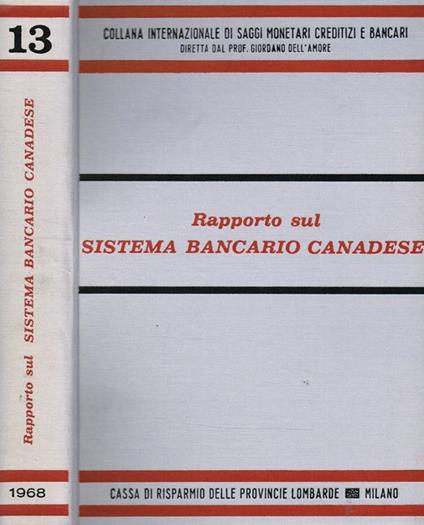 Rapporto sul sistema bancario canadese - copertina
