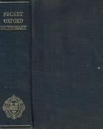 The pocket Oxford dictionary of current english