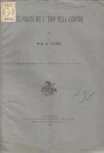 Sull'origine del 1.° tono nella carotide. Nota sperimentale