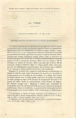 Quelques illusions de repos dans le travail ergographique