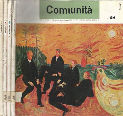 Comunità 1960 - Renzo Zorzi - copertina