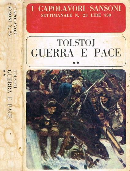 Guerra e pace vol.II - Lev Tolstoj - copertina