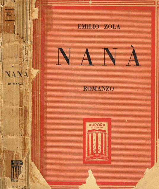 Nanà - Émile Zola - copertina