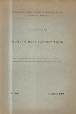 Nuovi cimeli pacinottiani