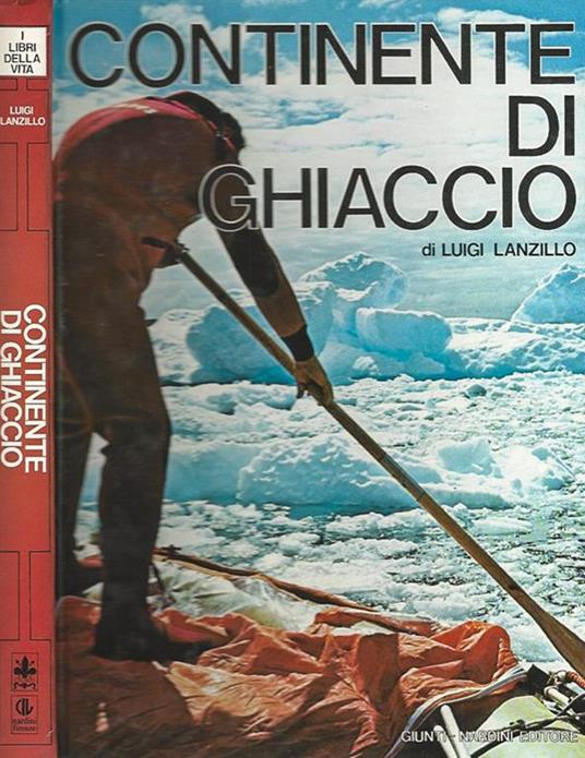 Continente di ghiaccio - Luigi Lanzillo - copertina