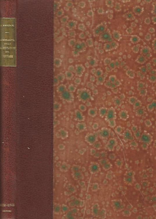 Generalità della alimentazione del bestiame - copertina