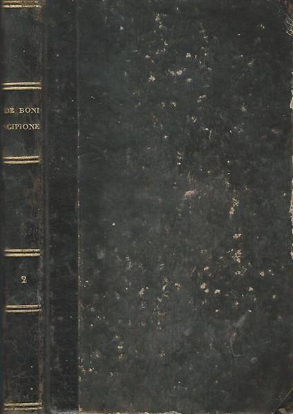 Scipione. Memorie pubblicate da Filippo De Boni Vol. II - Filippo De Boni - copertina