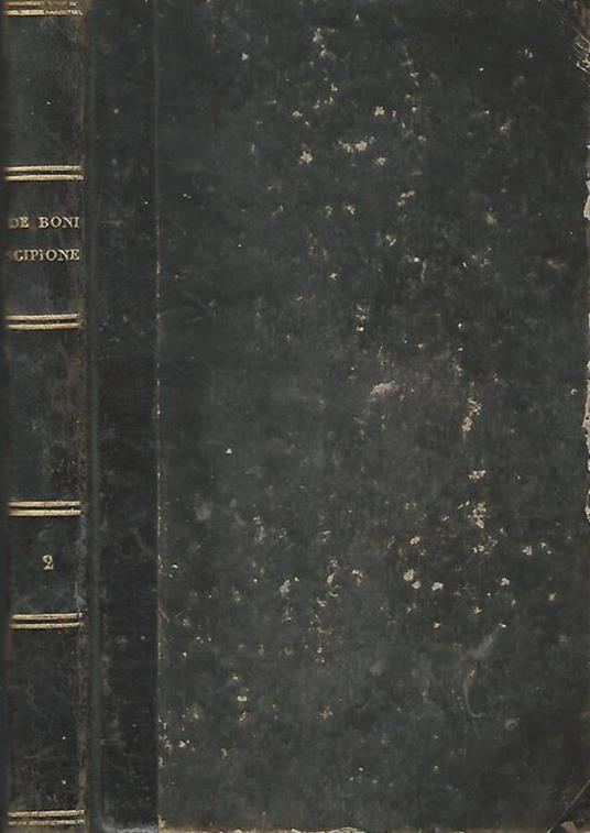 Scipione. Memorie pubblicate da Filippo De Boni Vol. II - Filippo De Boni - copertina