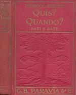 Quis? Quando?. Dati e date