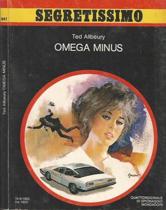 Omega minus - Ted Allbeury - copertina