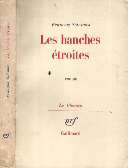 Les hanches étroites - François Solesmes - copertina