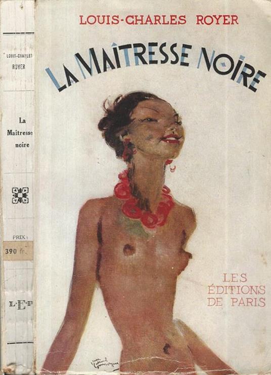 La Maitresse noire - copertina