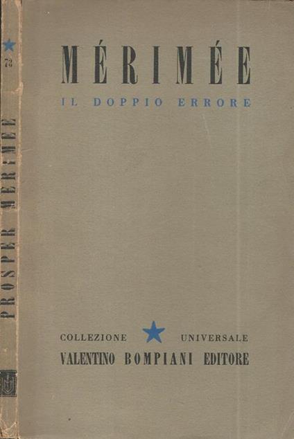 Il doppio errore - copertina