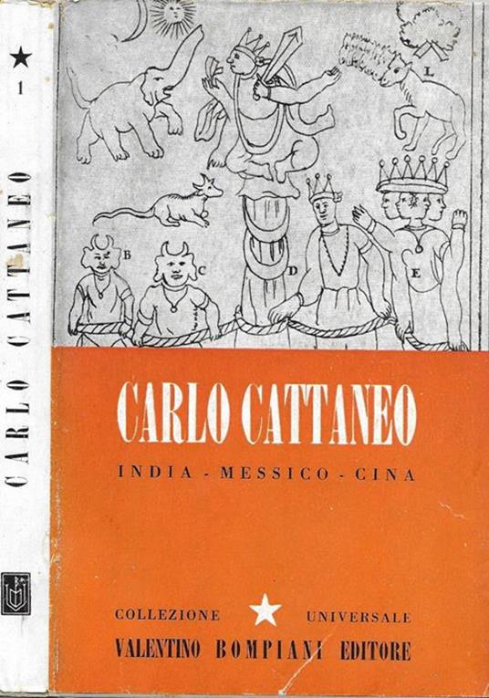 India- Messico- Cina - Carlo Catteneo - copertina