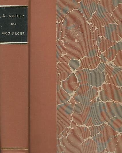 L' amour est mon péché… - copertina