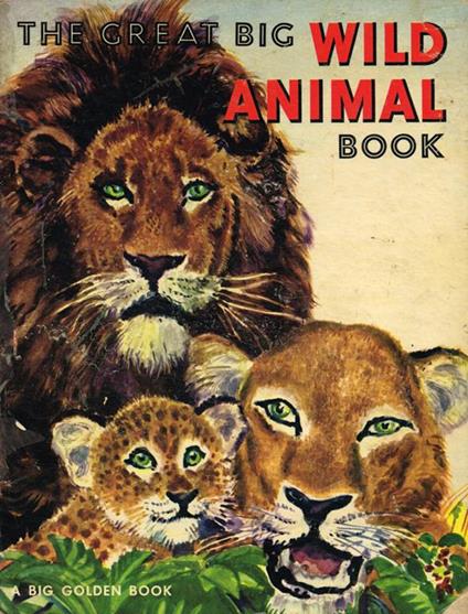 The great big wild animal book - Feodor Rojankovsky - copertina