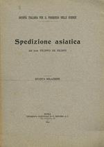 Spedizione asiatica. Quarta relazione
