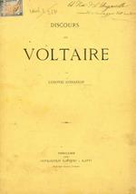 Discours sur Voltaire